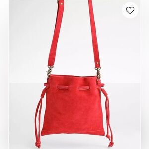 Free People Red Shoulder Bag